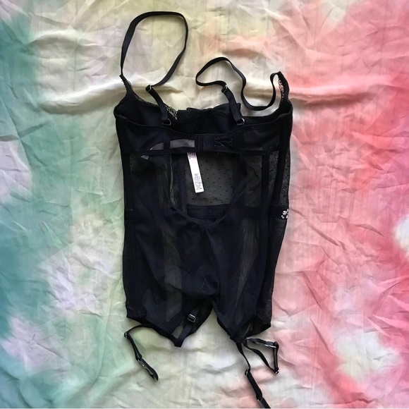 Victoria’s Secret Open Cup Merry Widow Díamante Bow Corset/Bustier - Picture 5 of 5